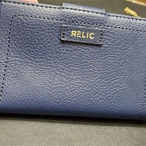 EUC Relic blue wallet